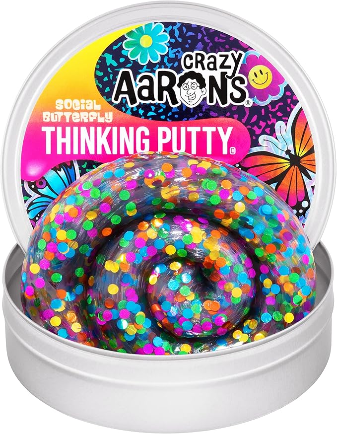 Crazy Aaron's Thinking Putty - Social Butterfly