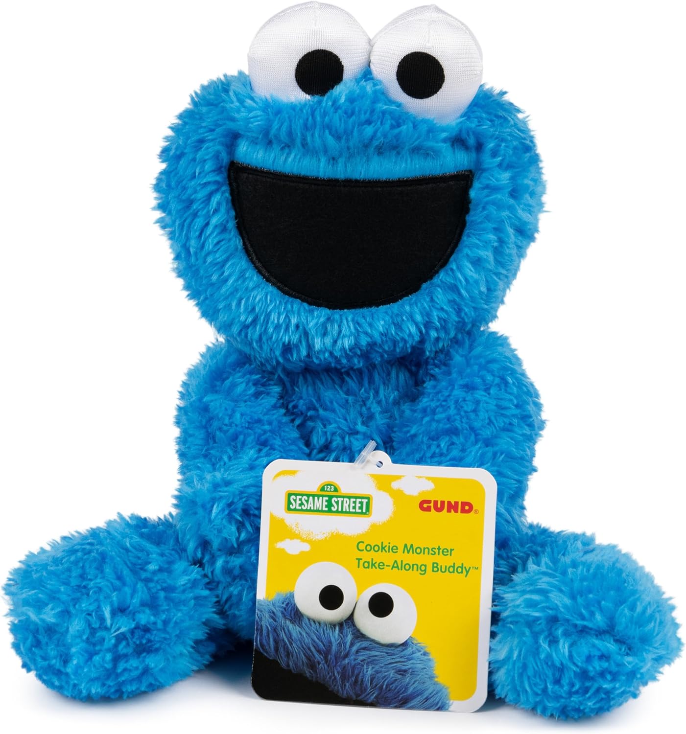 GUND Sesame Street Official Cookie Monster Take Along Buddy 13" Plush