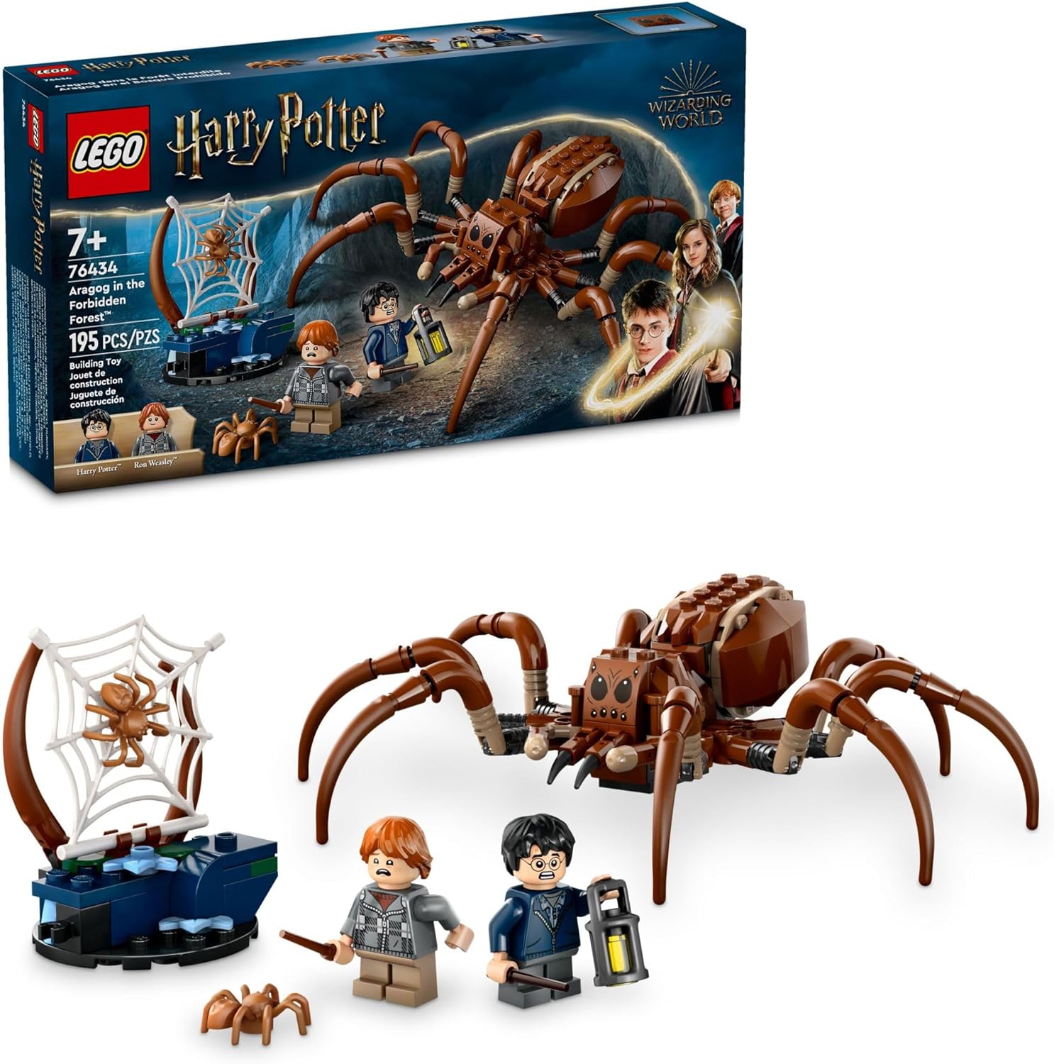 LEGO Harry Potter Aragog in The Forbidden Forest