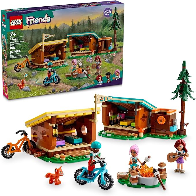 LEGO Friends Adventure Camp Cozy Cabins