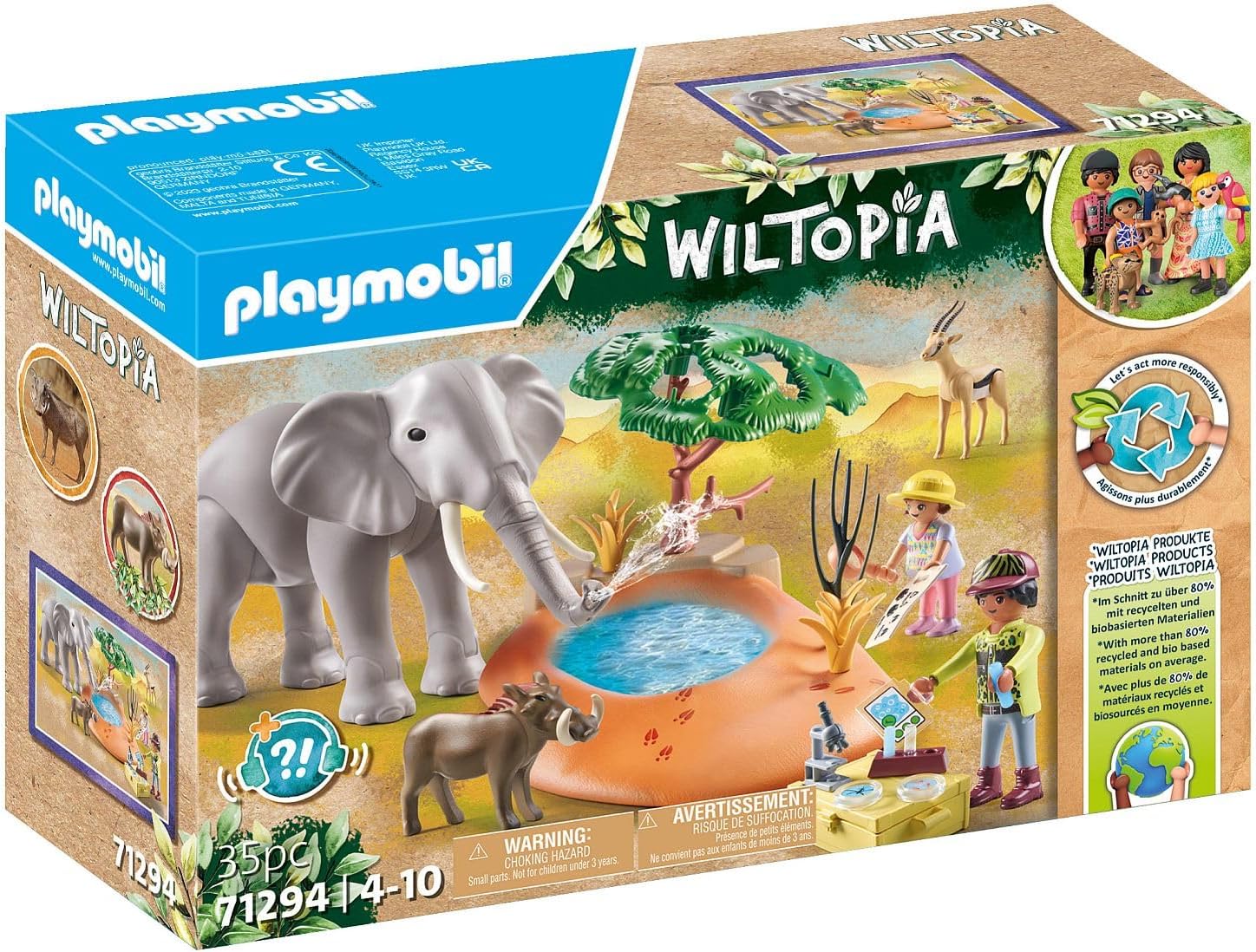 Playmobil Elephant at The Waterhole