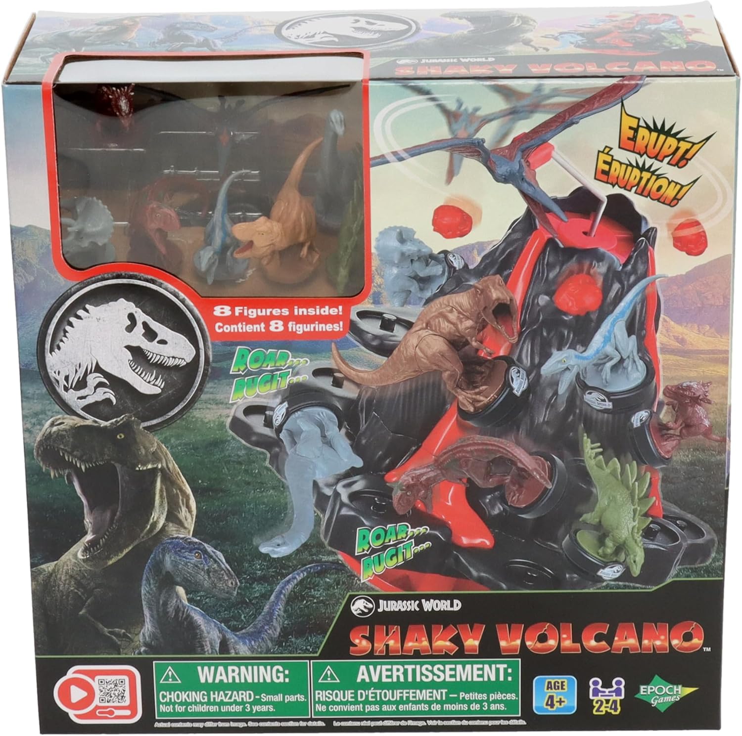 Jurassic World Shaky Volcano Game