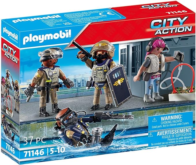 Playmobil Tactical Police Figure Set