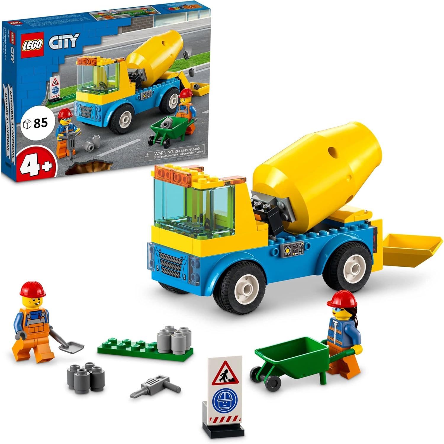 LEGO City Great Vehicles Cement Mixer Truck