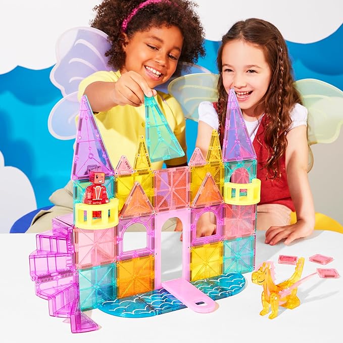 Magna-Tiles Castle DLX 48 Piece Set