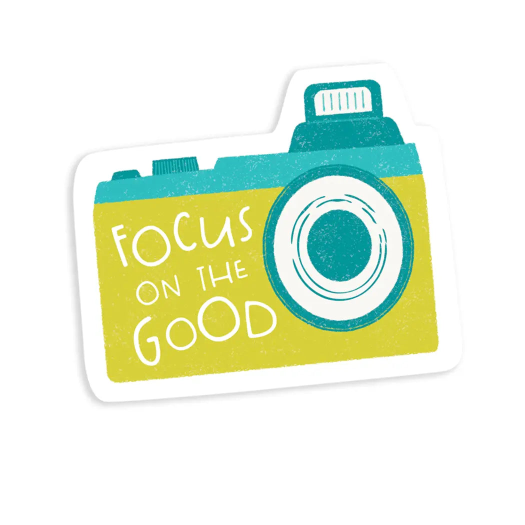 Focus on the Good Camera Sticker