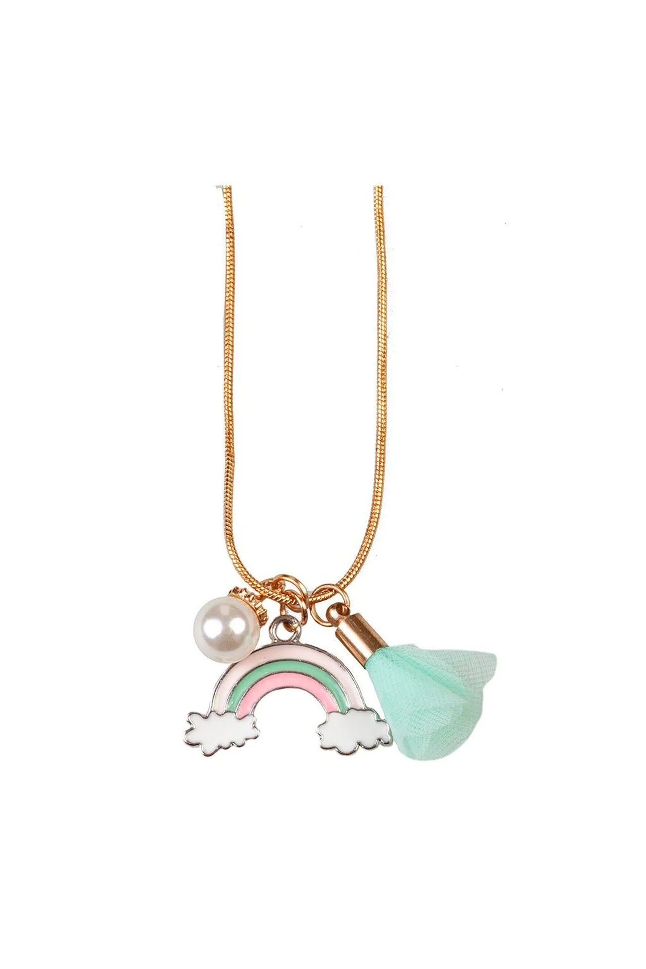 Rainbow Tassel Necklace