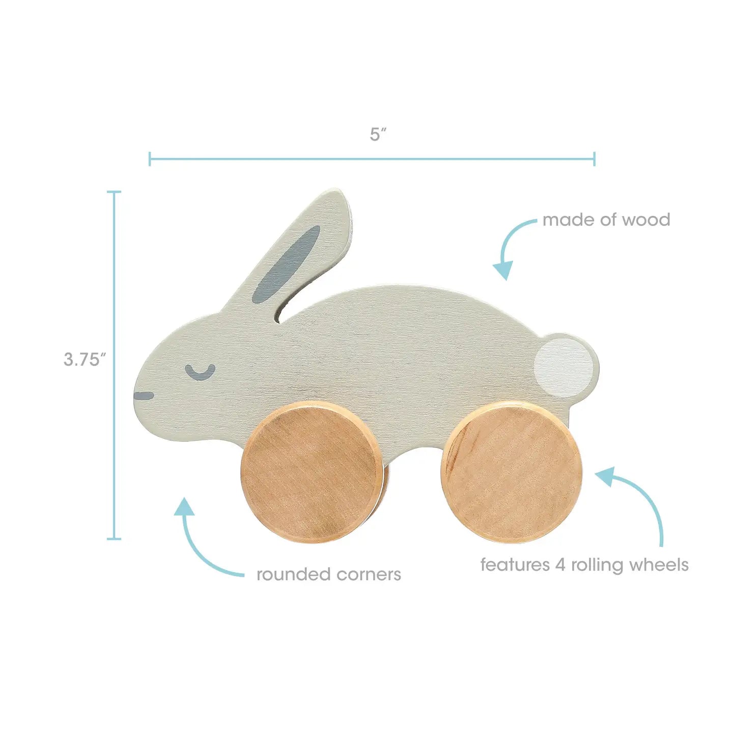 Wooden Toy Bunny