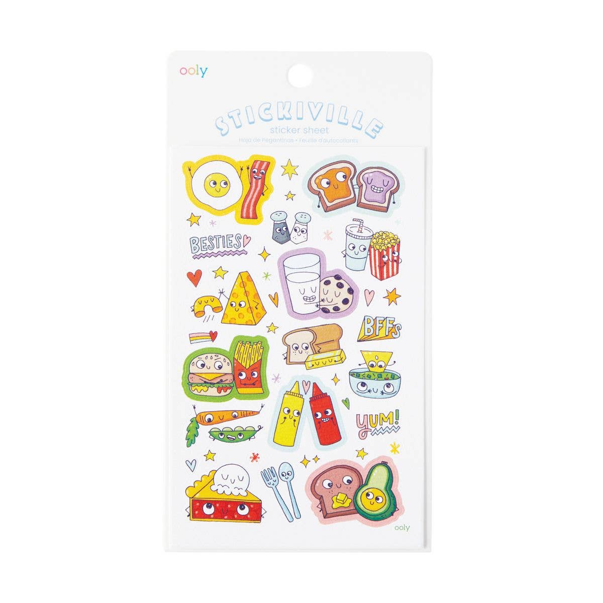 Stickiville BFF Foods Stickers