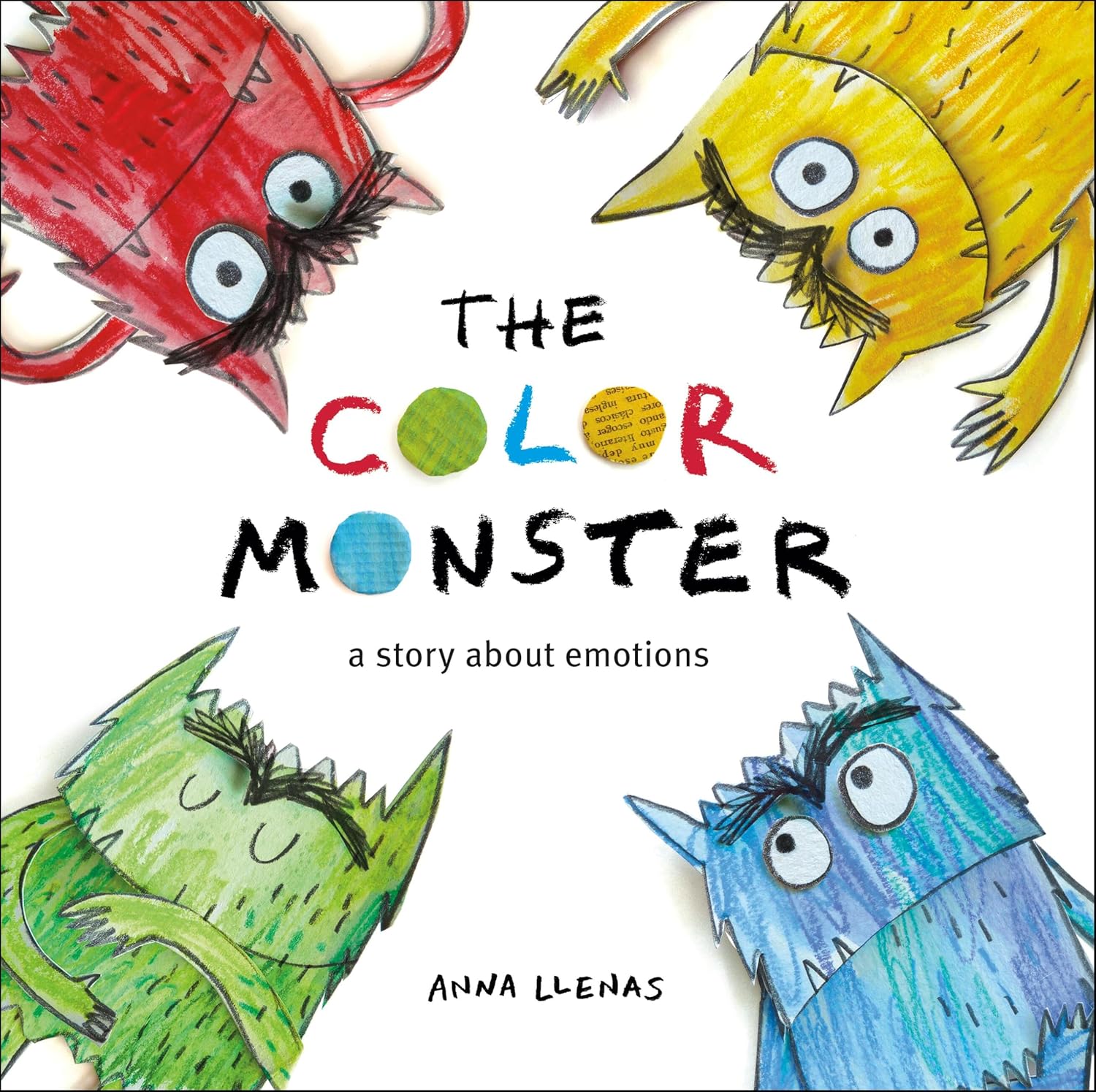 The Color Monster: A Story About Emotions Board Book