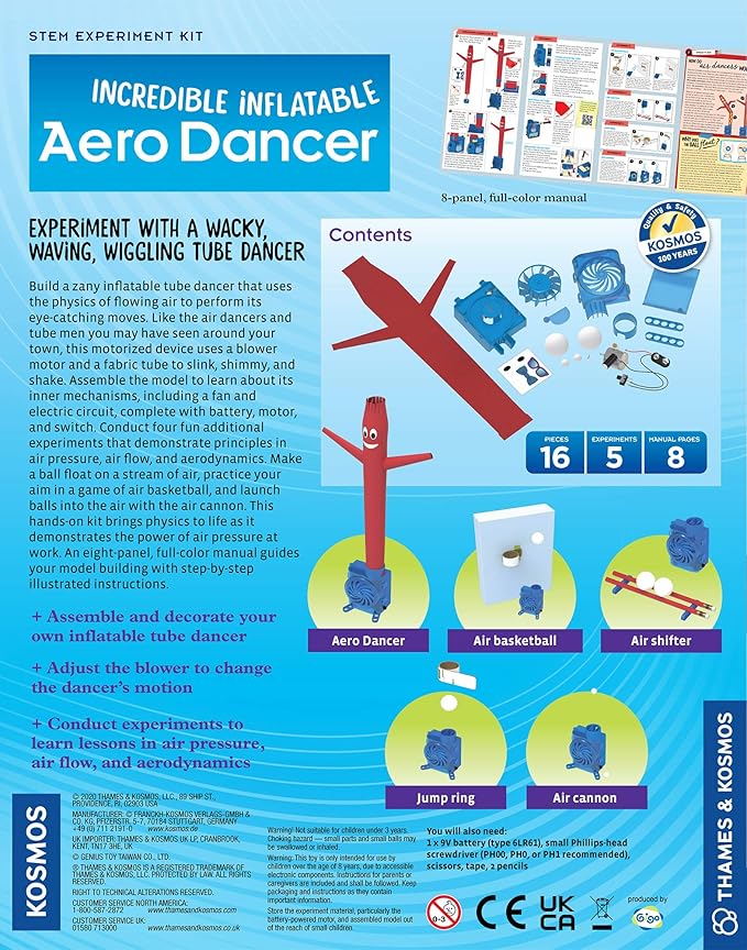 Incredible Inflatable Aero Dancer - Stem Experiment Kit