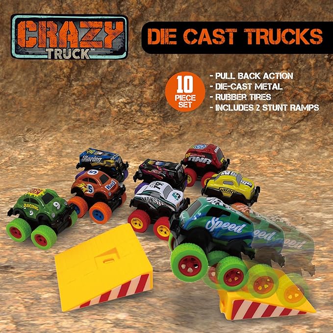 Die-cast Trucks Super Set