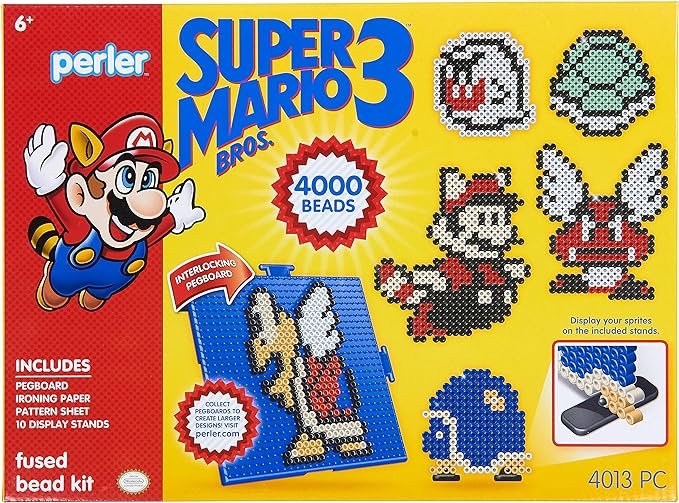 Perler Beads Super Mario Crafts Mega Activity Kit