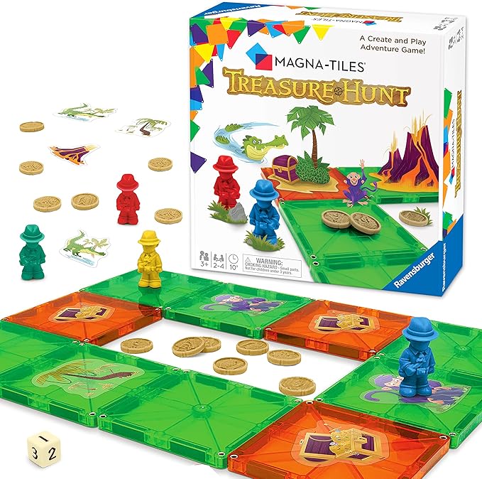 Magna-Tiles Treasure Hunt Game