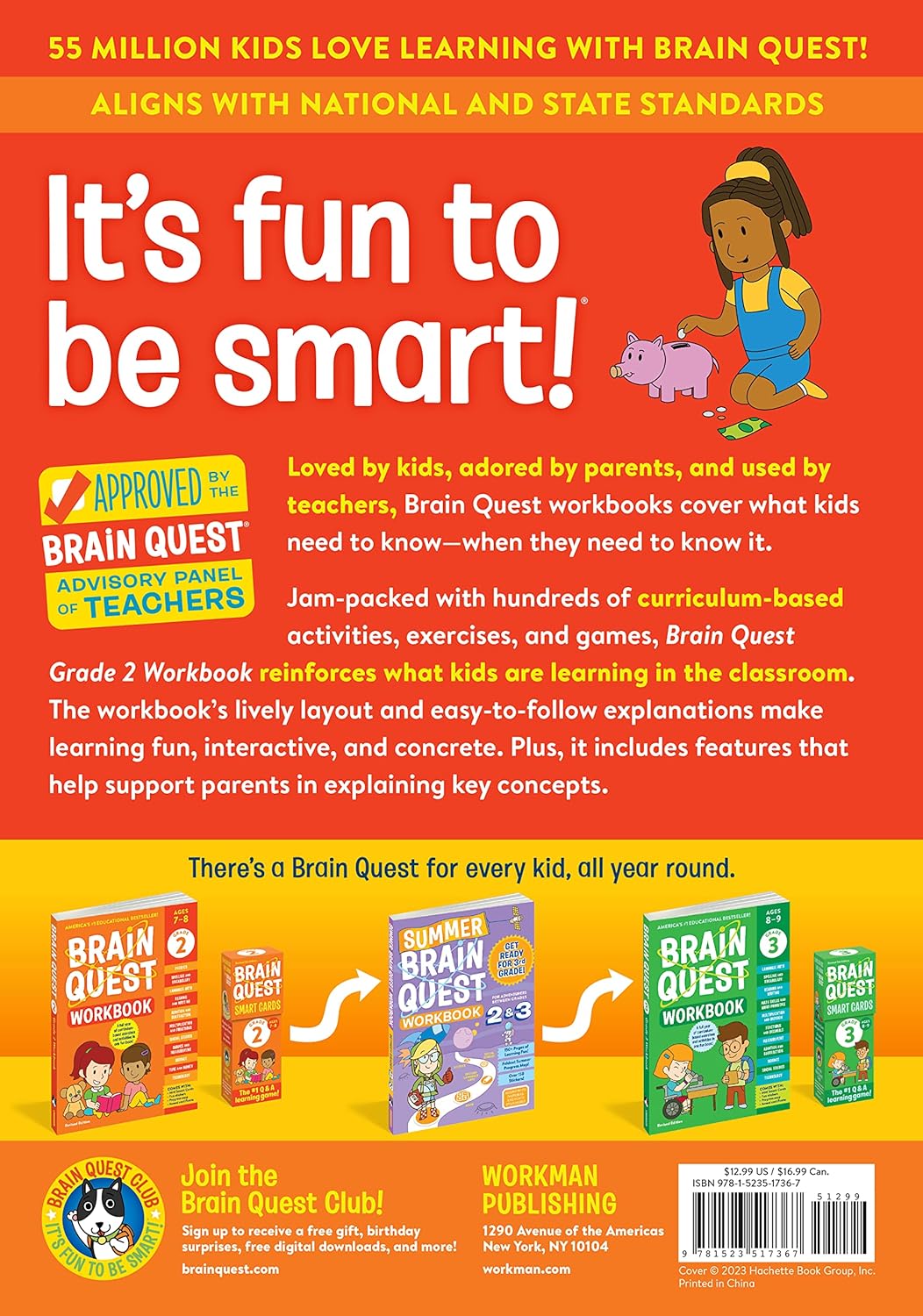 Brain Quest Workbook: 2nd Grade Revised Ed.