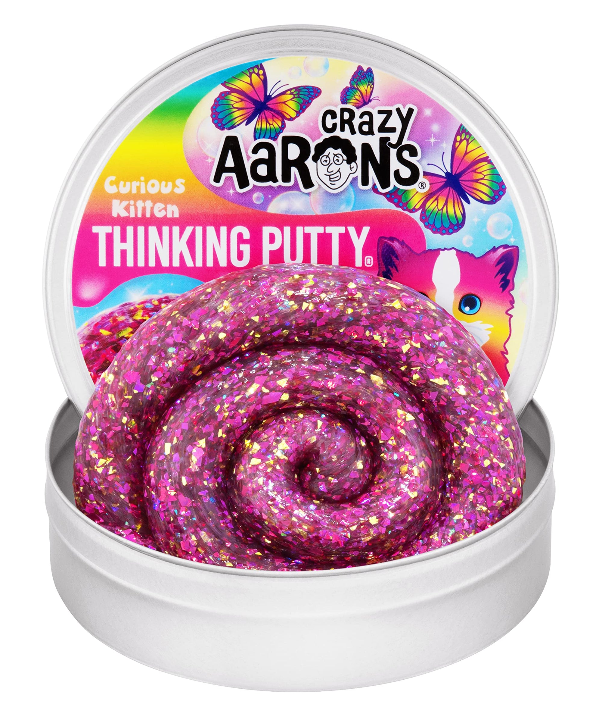 Crazy Aaron's Thinking Putty - Curious Kitten