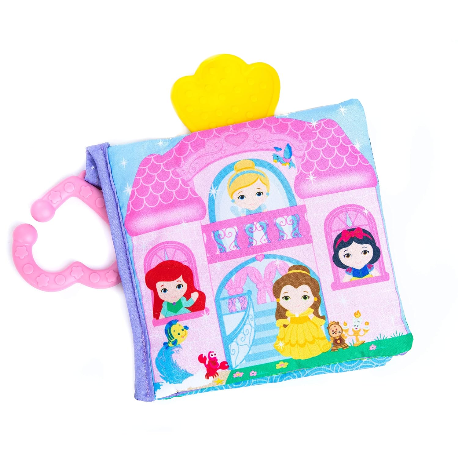 Disney Princess Soft Book with Teether Toy