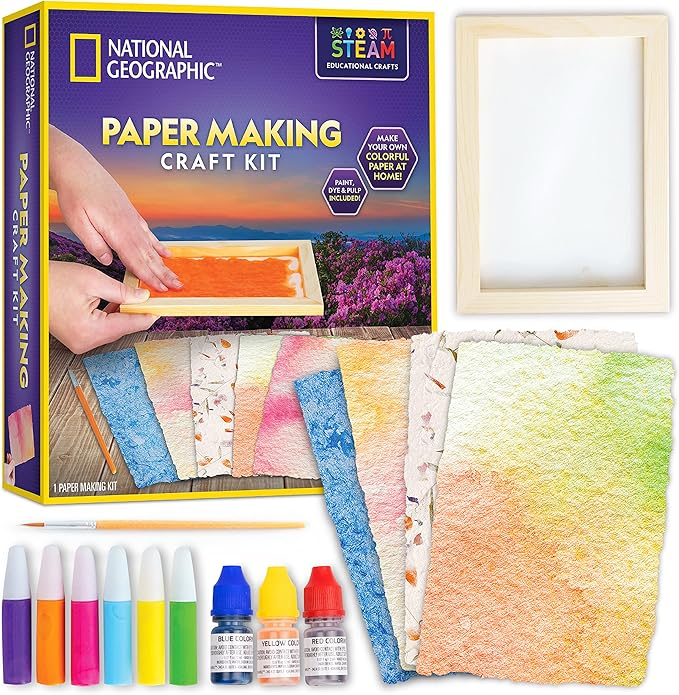 National Geographic Kids Paper Making Kit