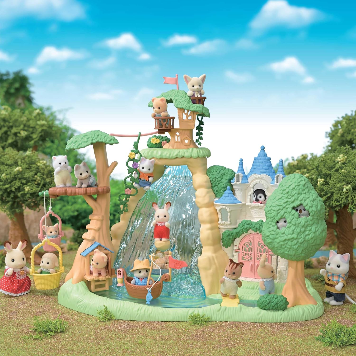 Calico Critters Secret Forest Falls