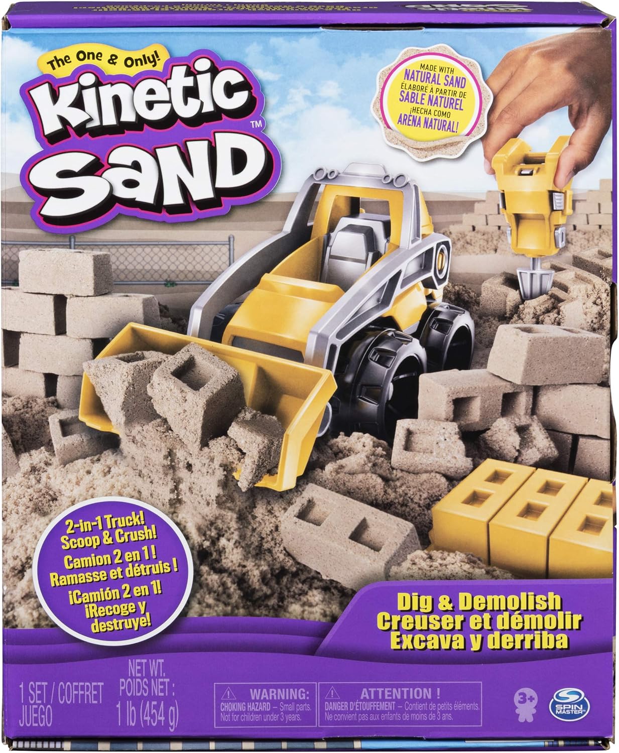 Kinetic Sand Dig & Demolish Set