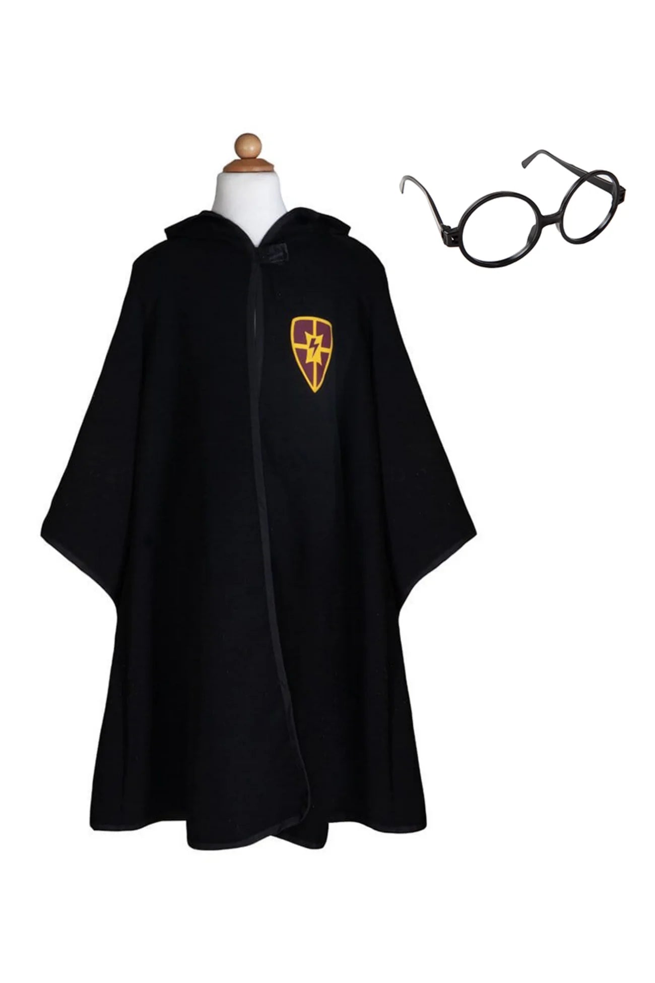 Wizard Cloak and Glasses, Size 5/6