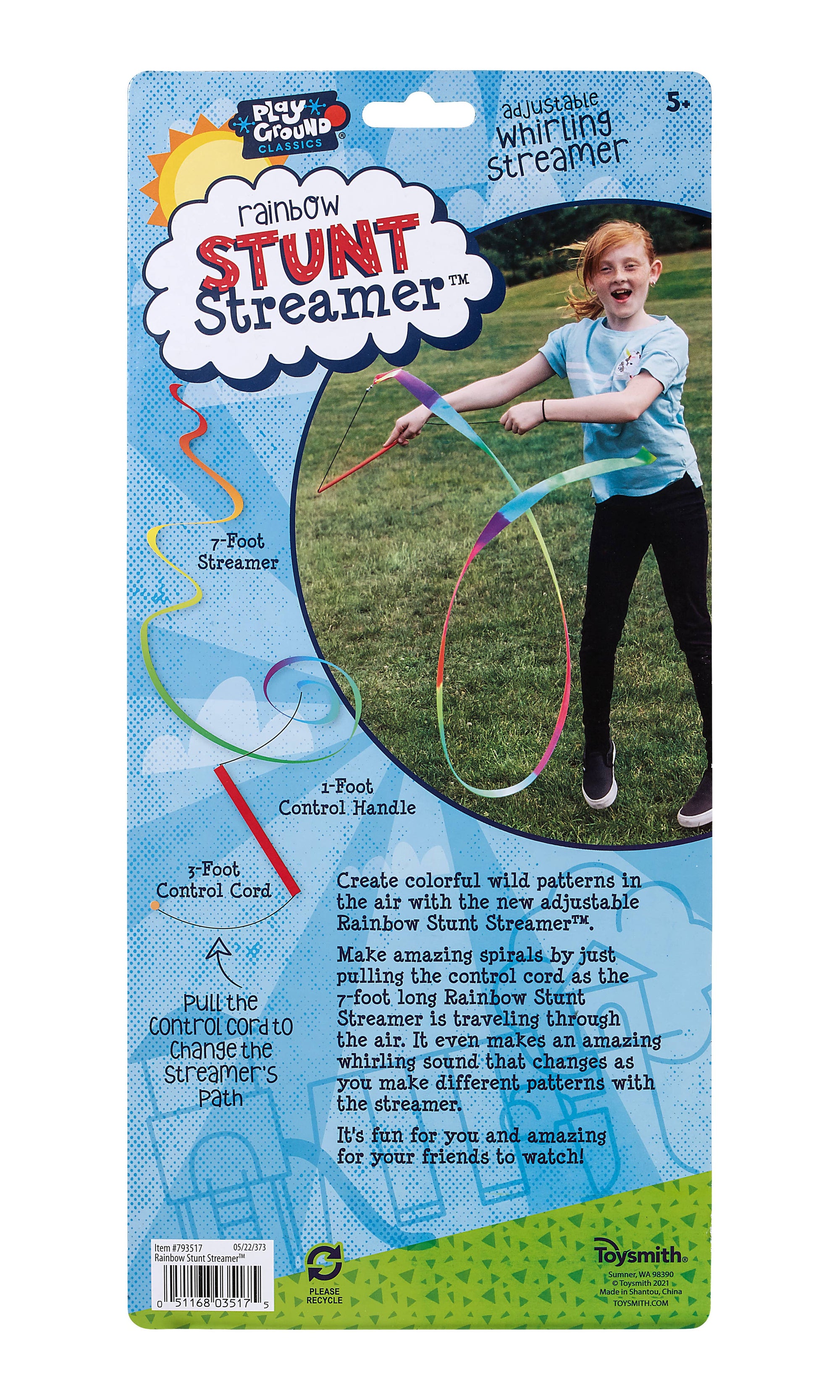 Rainbow Stunt Streamer