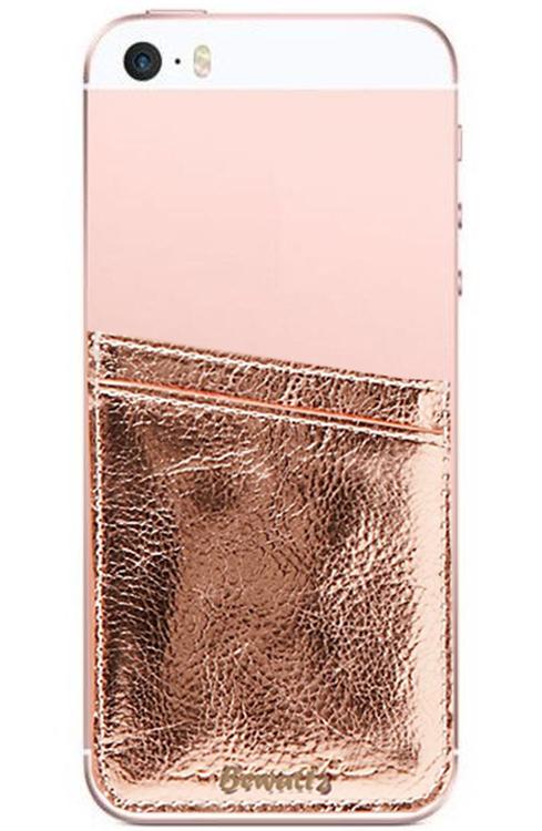 Holographic Phone Pocket - Rose Gold