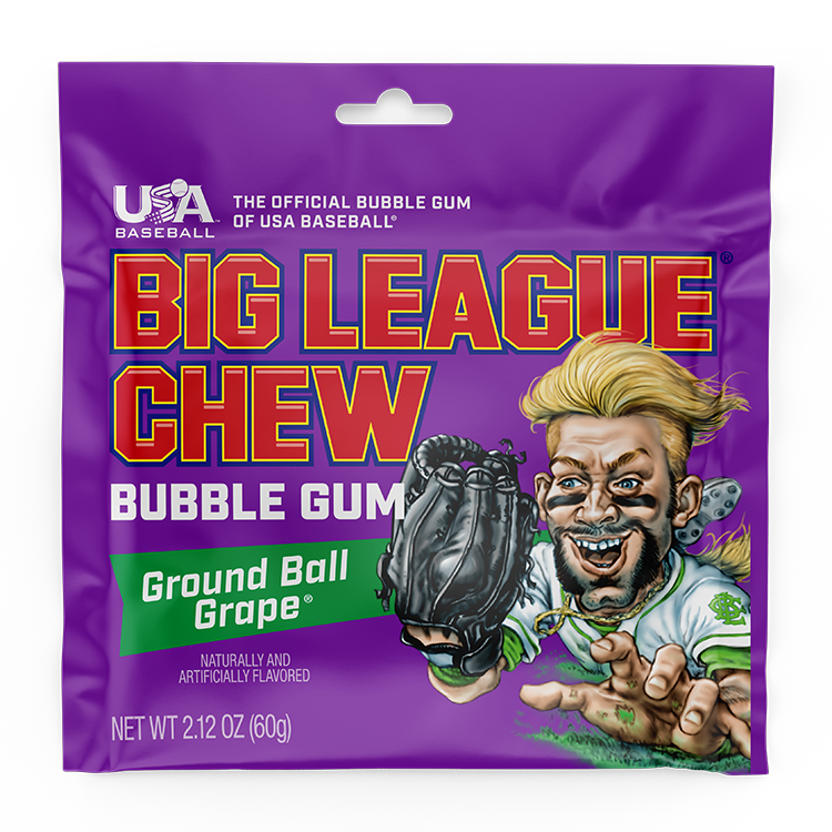 Big League Chew, Ground Ball Grape Bubble Gum