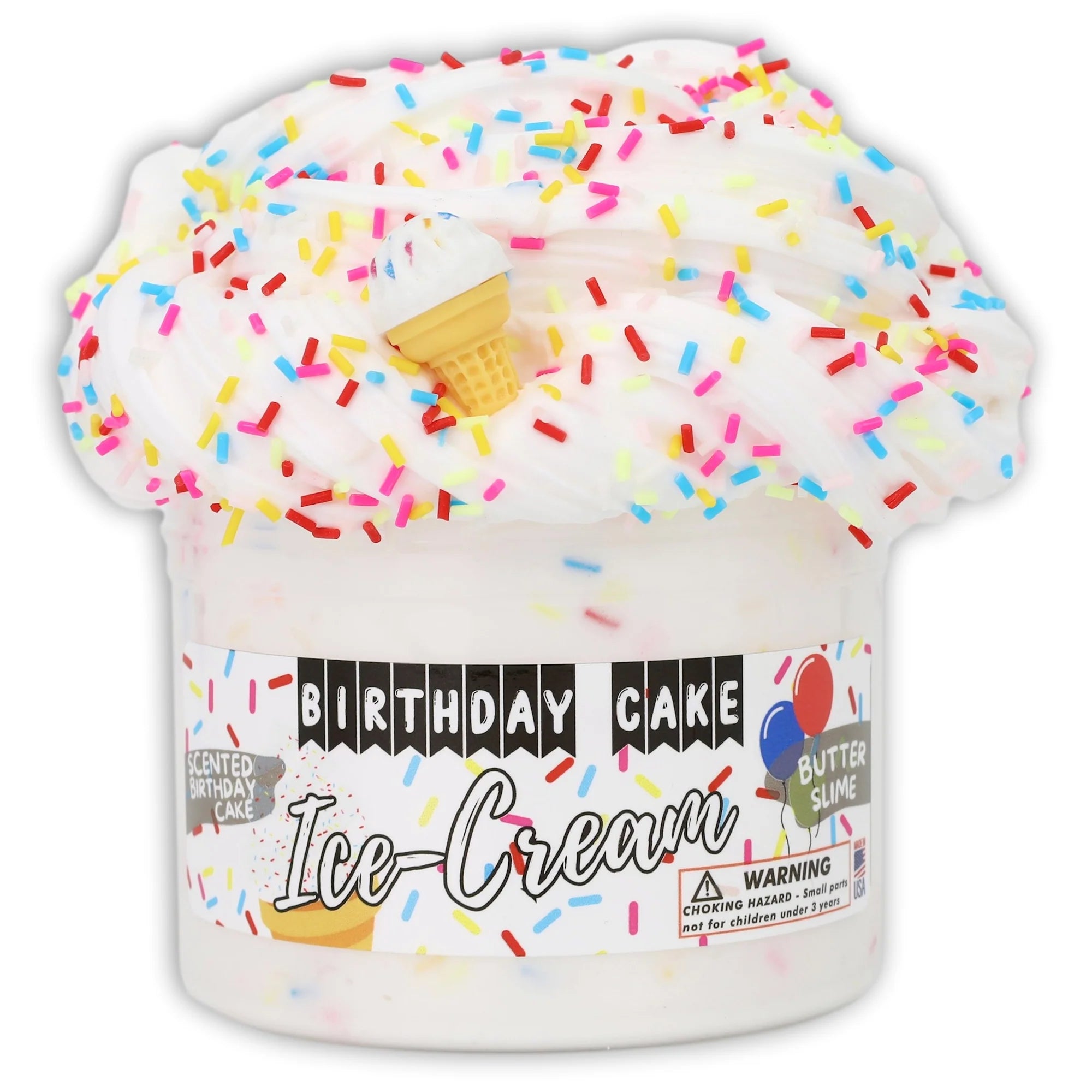 Dope Slimes - Birthday Cake Ice Cream