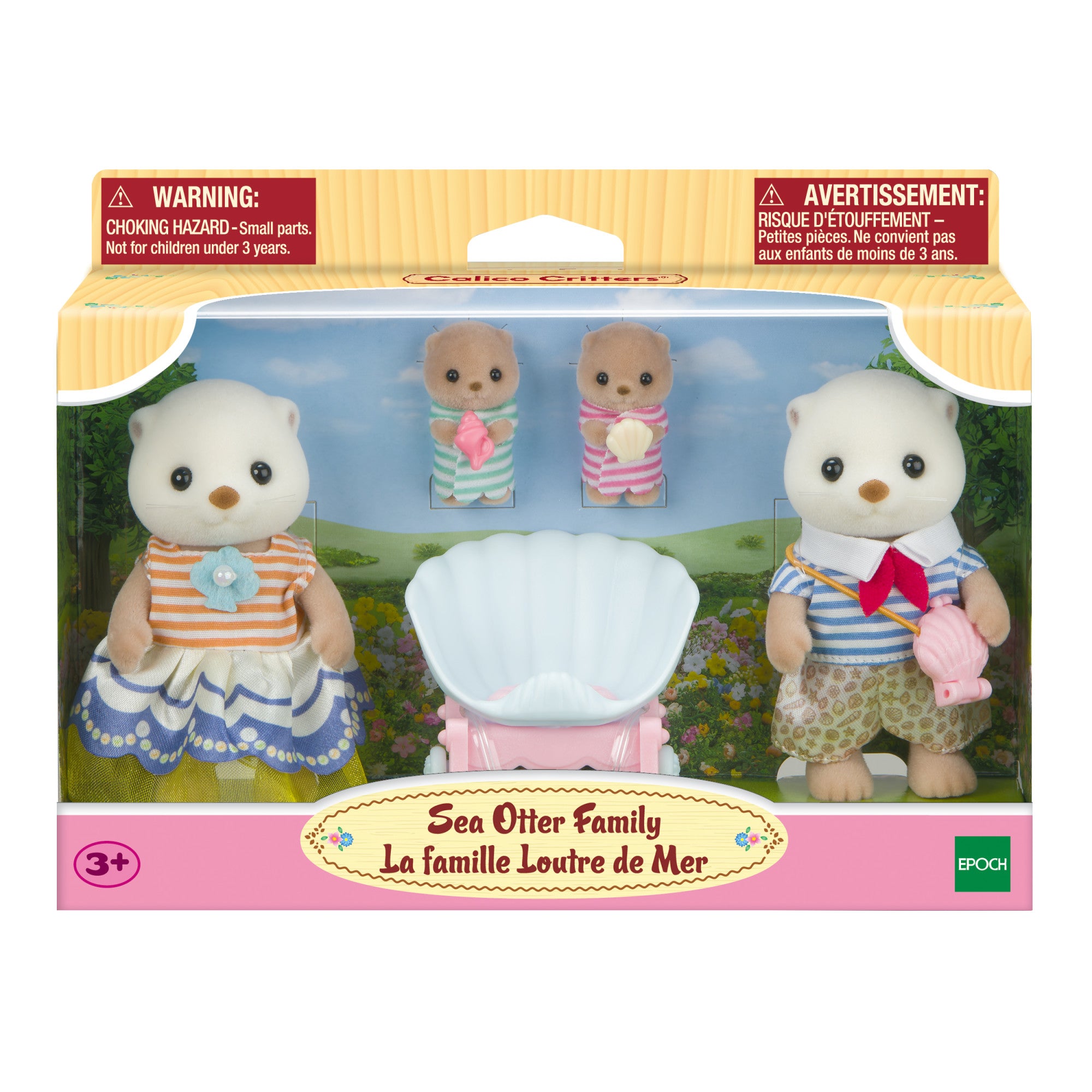 Calico Critters Sea Otter Family