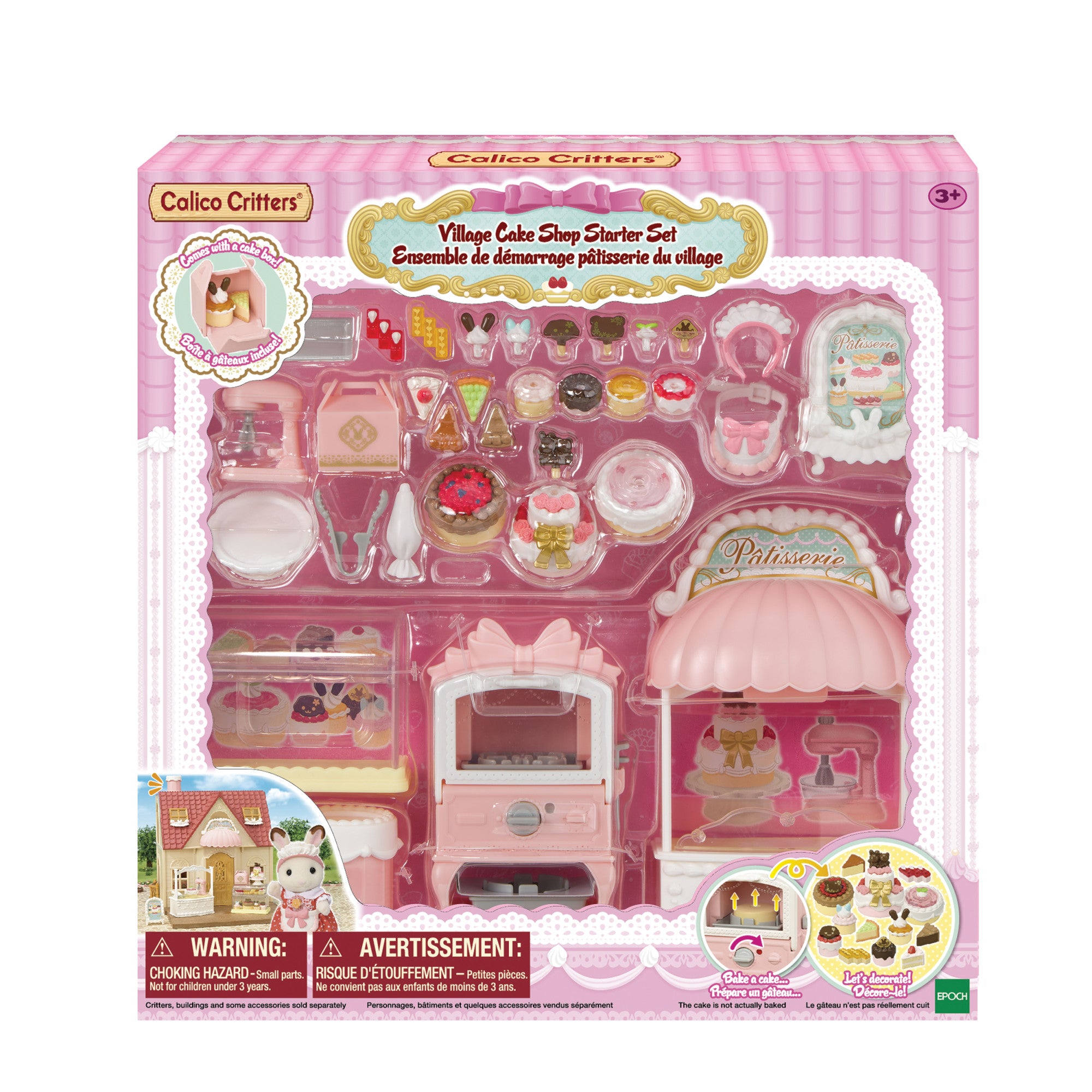 Calico Critters Village Cake Shop Starter Set