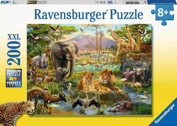 Ravensburger Animals of the Savannah 200 Piece XXL Puzzle