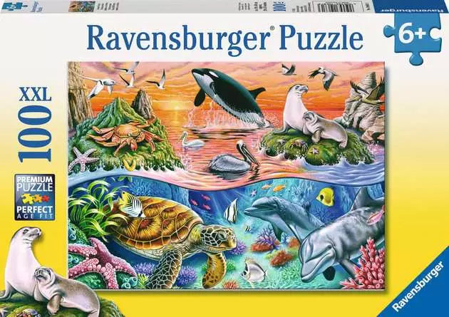 Ravensburger Beautiful Ocean 100 Piece XXL Puzzle