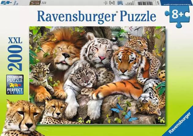 Ravensburger Big Cat Nap 200 Piece XXL Puzzle