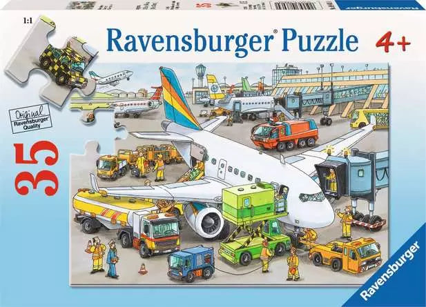 Ravensburger Busy Airport 35 Piece Puzzle