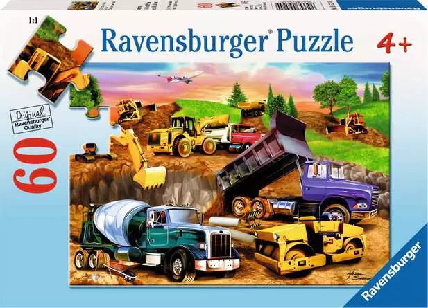 Ravensburger Construction Crowd 60 Piece Puzzle