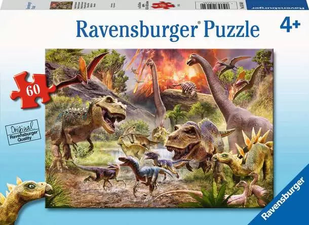 Ravensburger Dinosaur Dash 60 Piece Puzzle