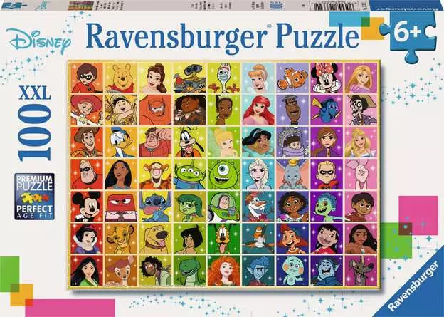 Ravensburger Disney Color Palette 100 Piece XXL Puzzle