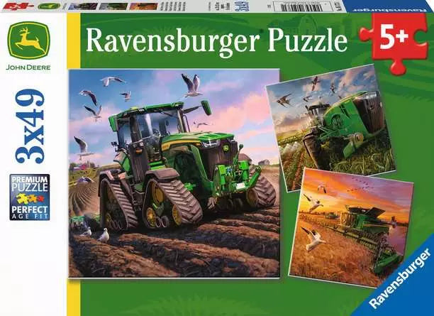 Ravensburger Seasons of John Deere 3x49 Piece Puzzles