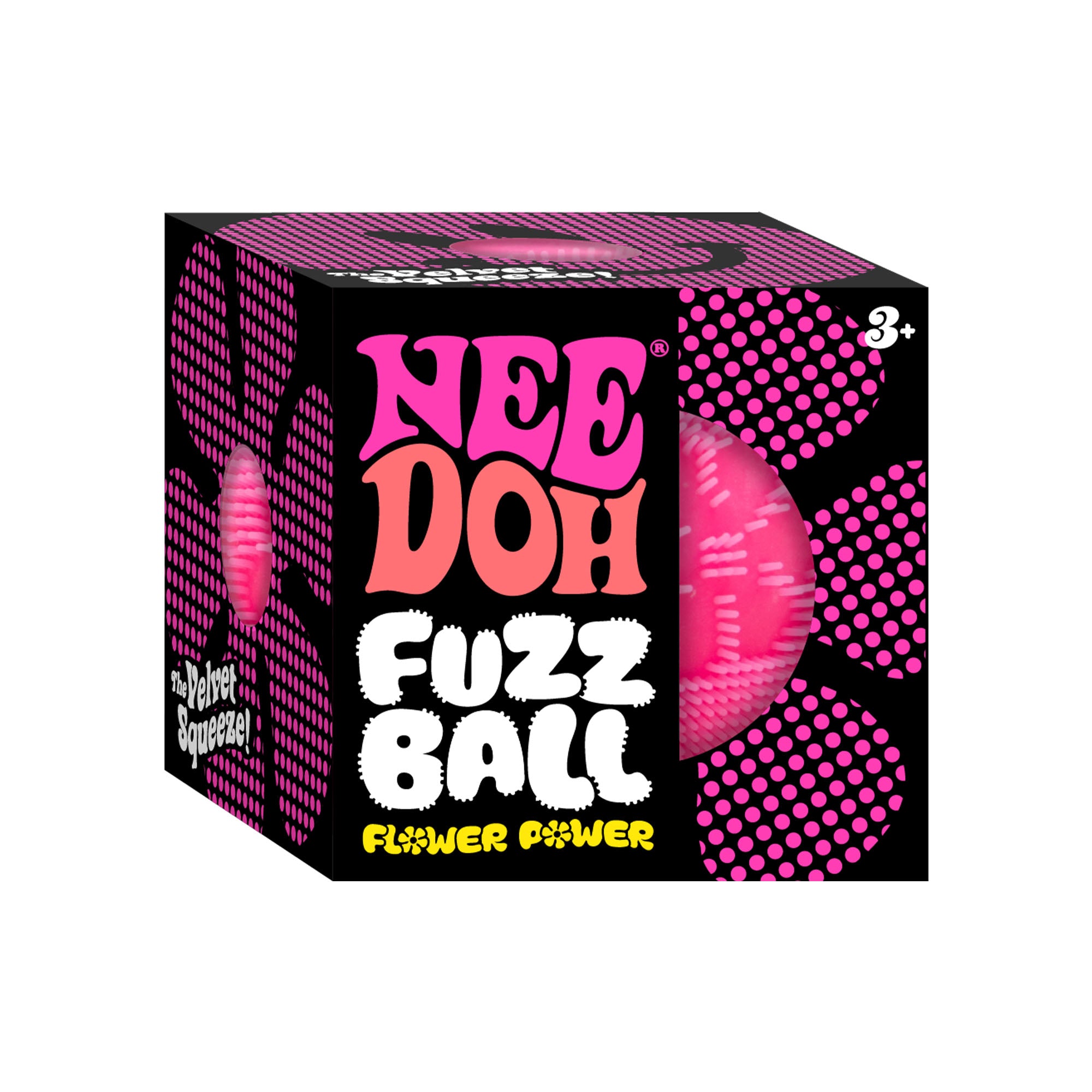 NeeDoh Fuzz Ball - Flower Power