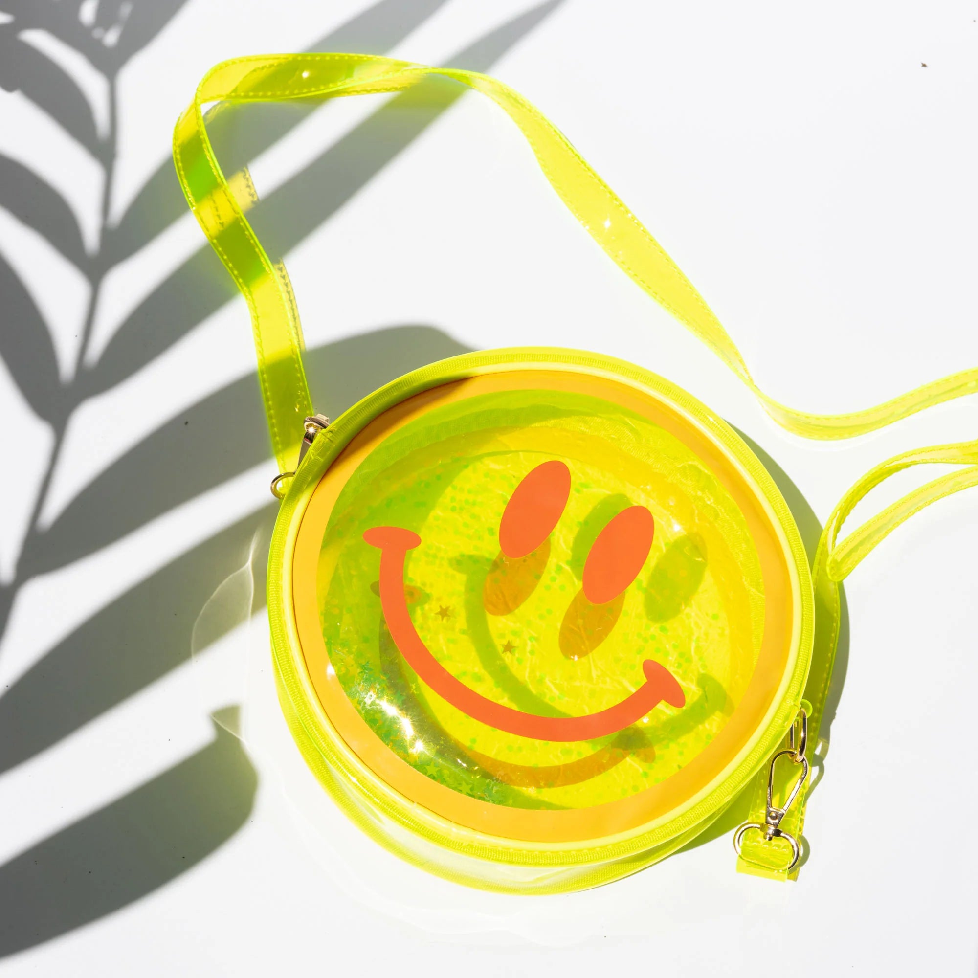 Jelly Handbag - Yellow Smiley Face