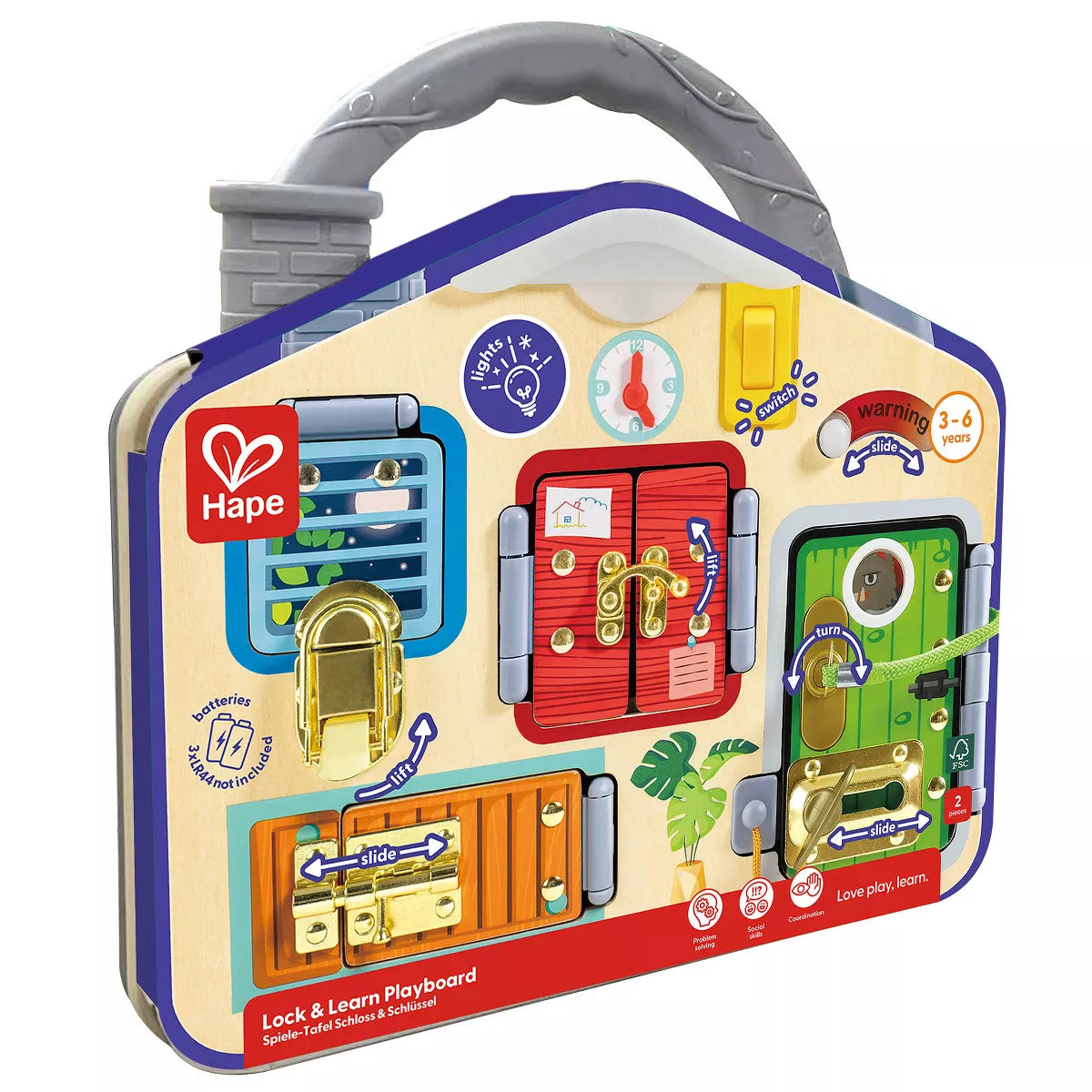 Hape Lock & Learn Playboard