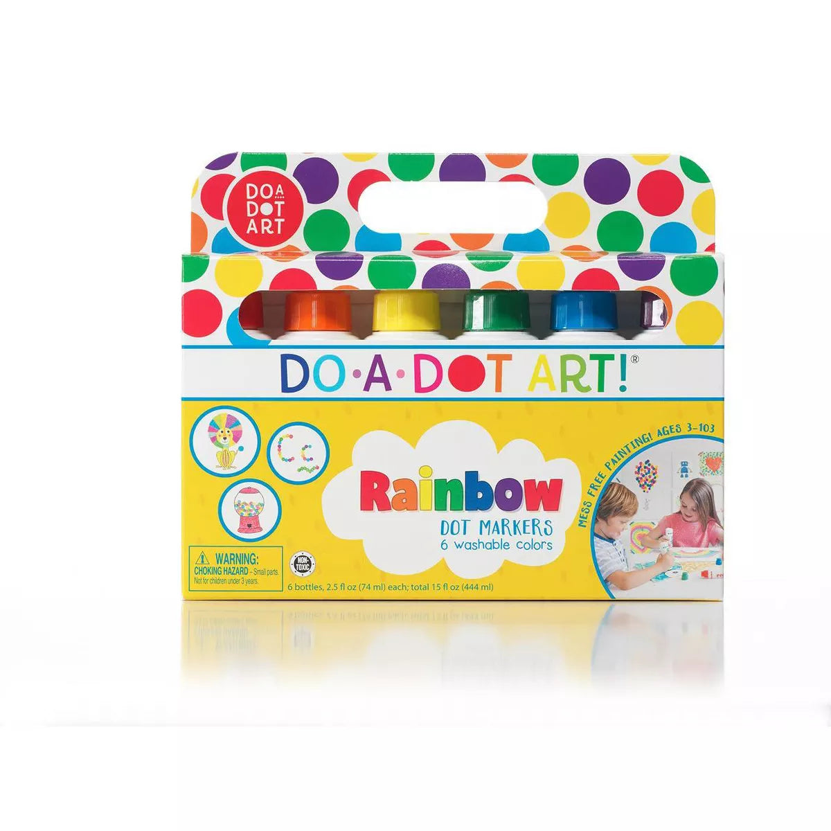 Do-A-Dot Art Rainbow Markers, 6 Pack