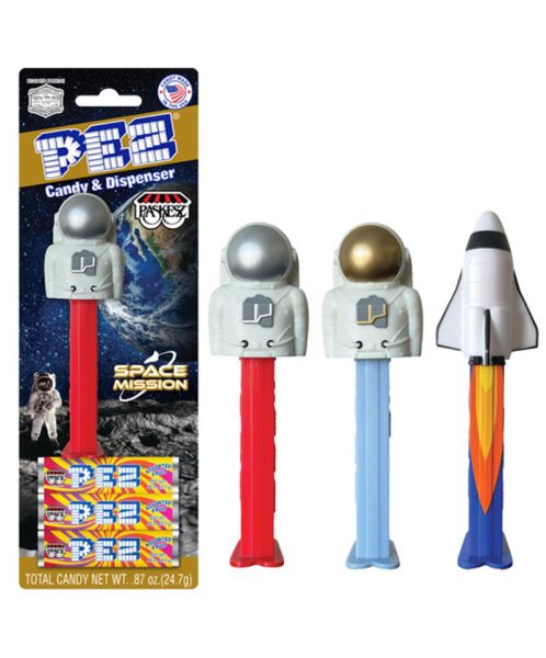 Pez Blister Card - Space Mission