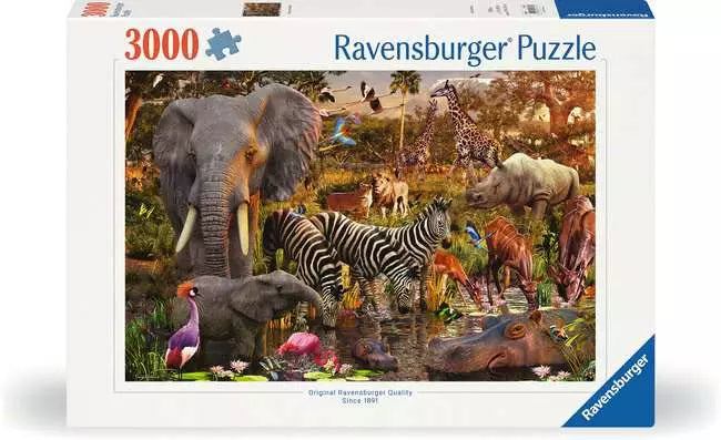 Ravensburger African Animal World 3000 Piece Puzzle