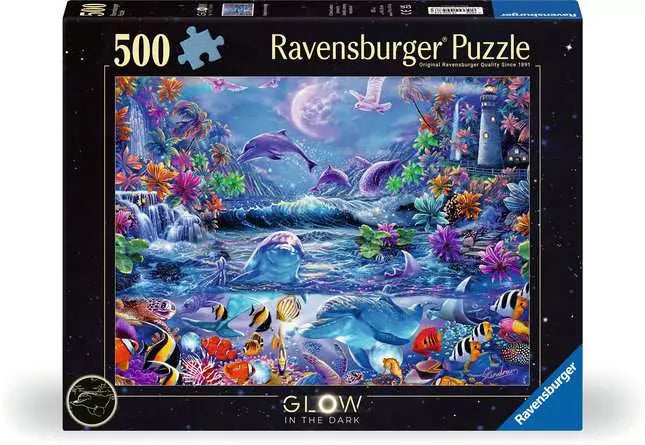 Ravensburger Moonlit Magic 500 Piece Glow Puzzle