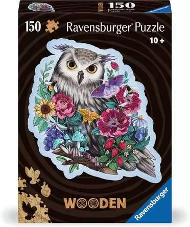 Ravensburger Mysterious Owl 150 Piece Wooden Puzzle