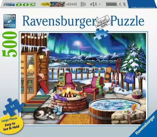 Ravensburger Northern Lights 500 Piece Large Format Puzzle