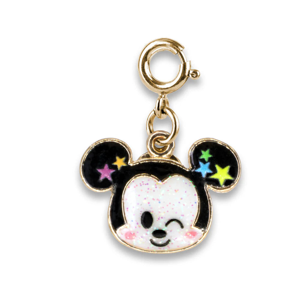 CHARM IT! Gold Glitter Mickey Charm