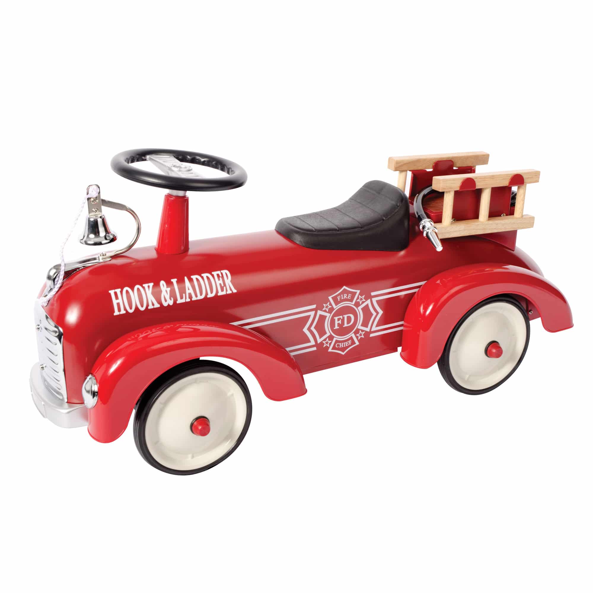 Fire Truck Ride-On Metal Speedster